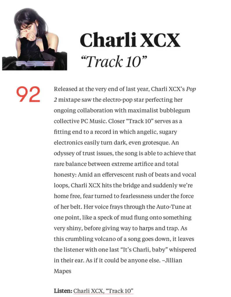 10 Best Charli Xcx Quotes