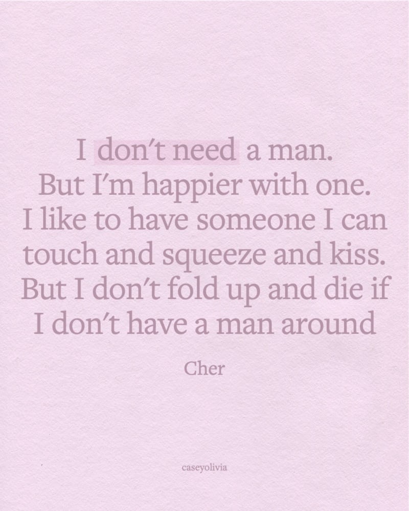 10 Best Cher Quotes
