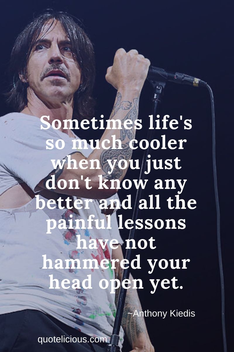 4 Anthony Kiedis Quotes About Red Hot Chili Peppers