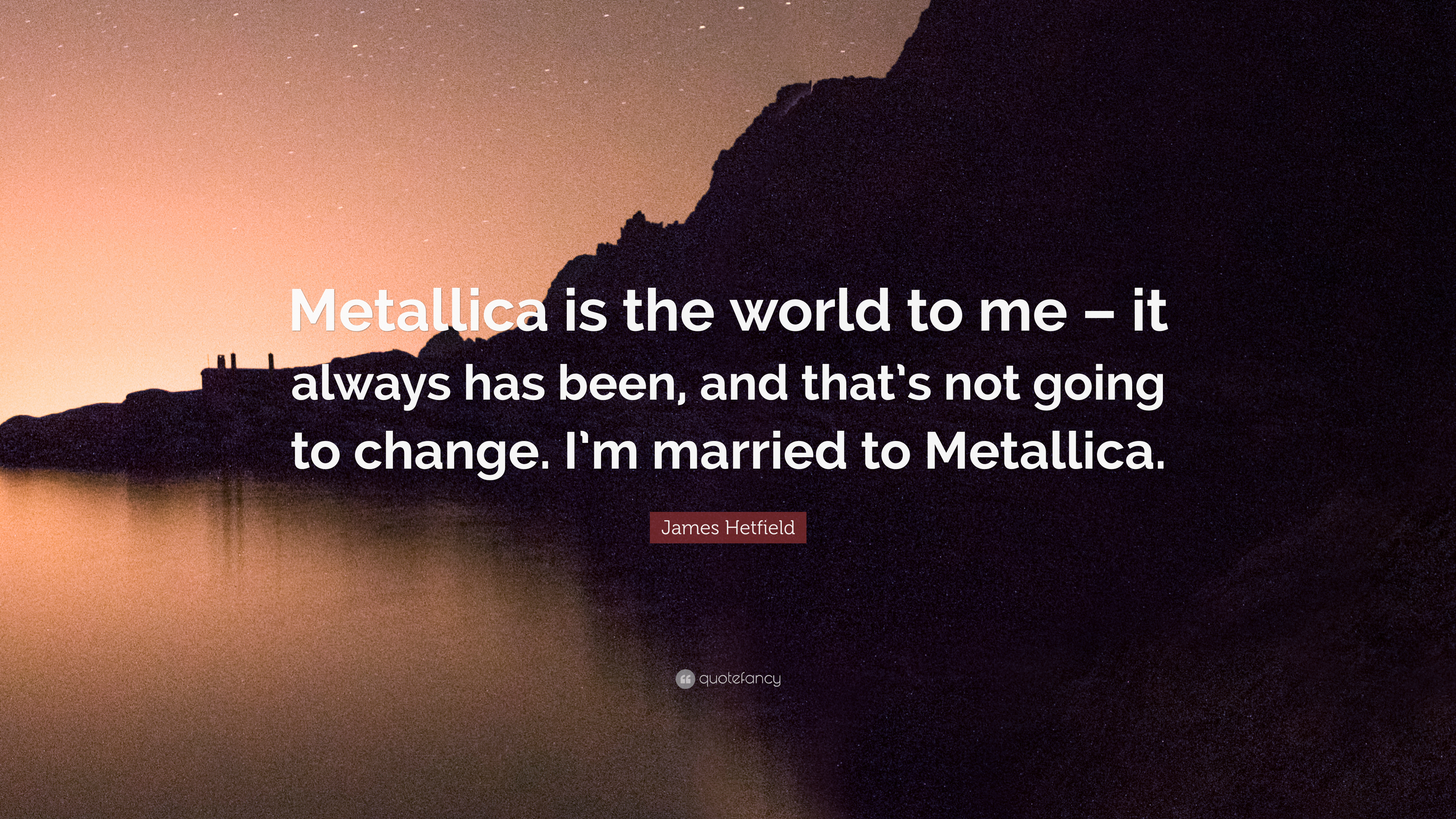 4 James Hetfield Quotes About Metallica