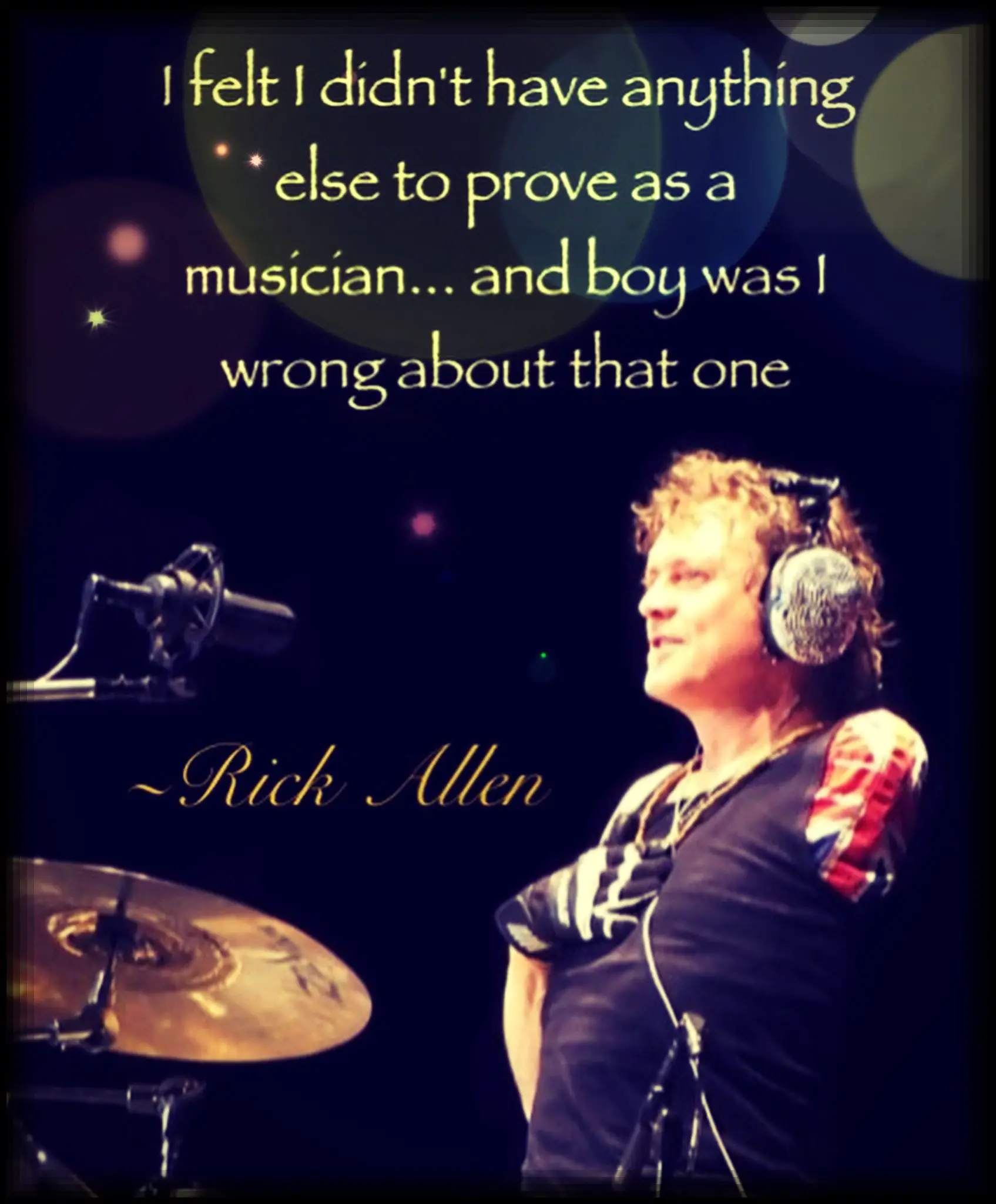 4 Rick Allen Quotes About Def Leppard