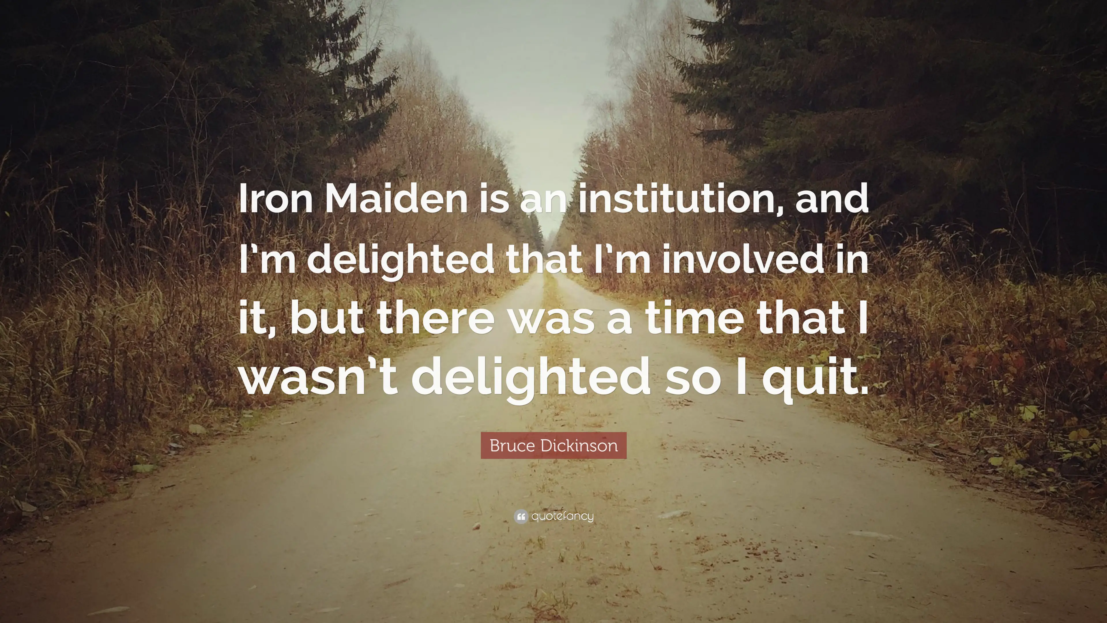 5 Bruce Dickinson Quotes About Iron Maiden