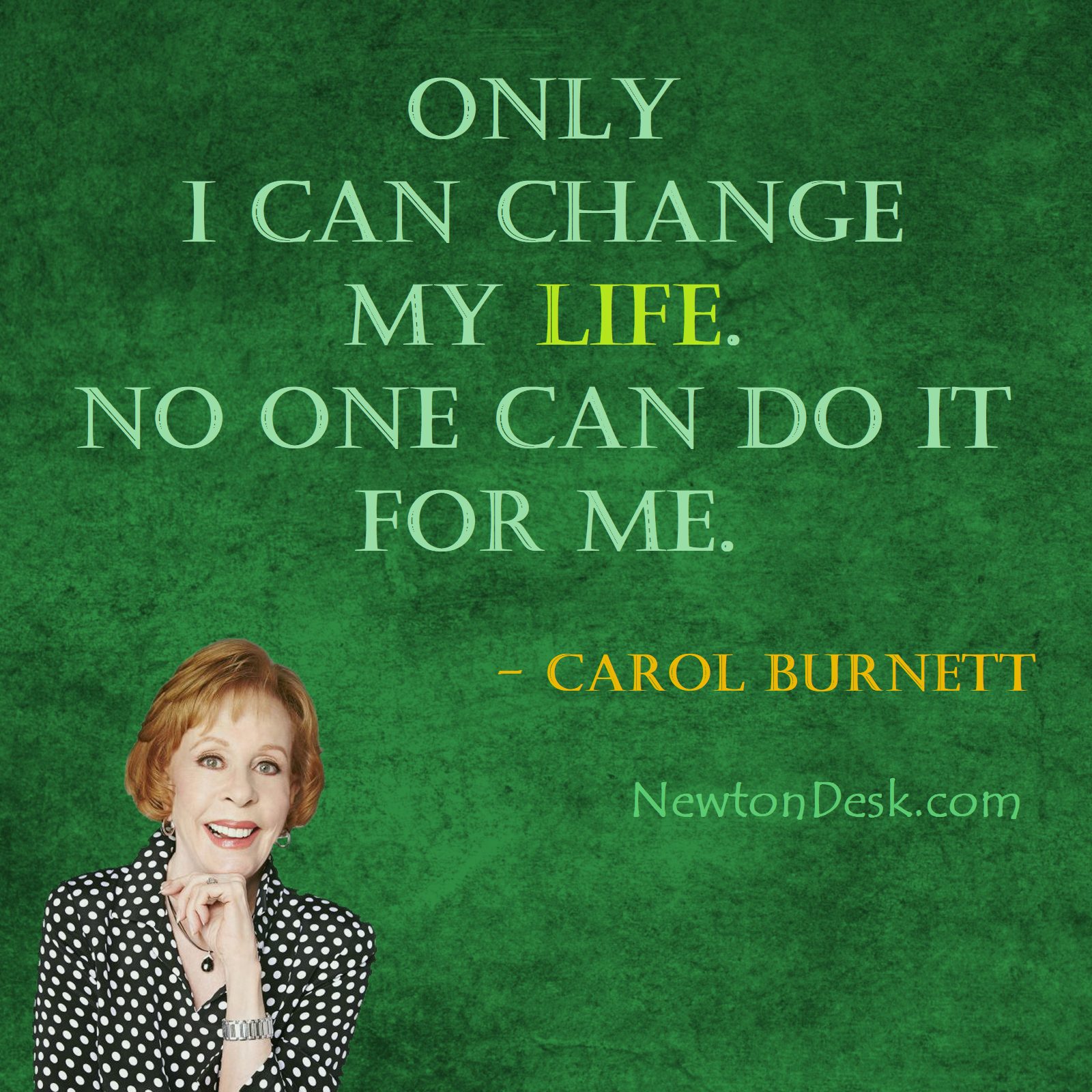 5 Carol Burnett Quotes About Life