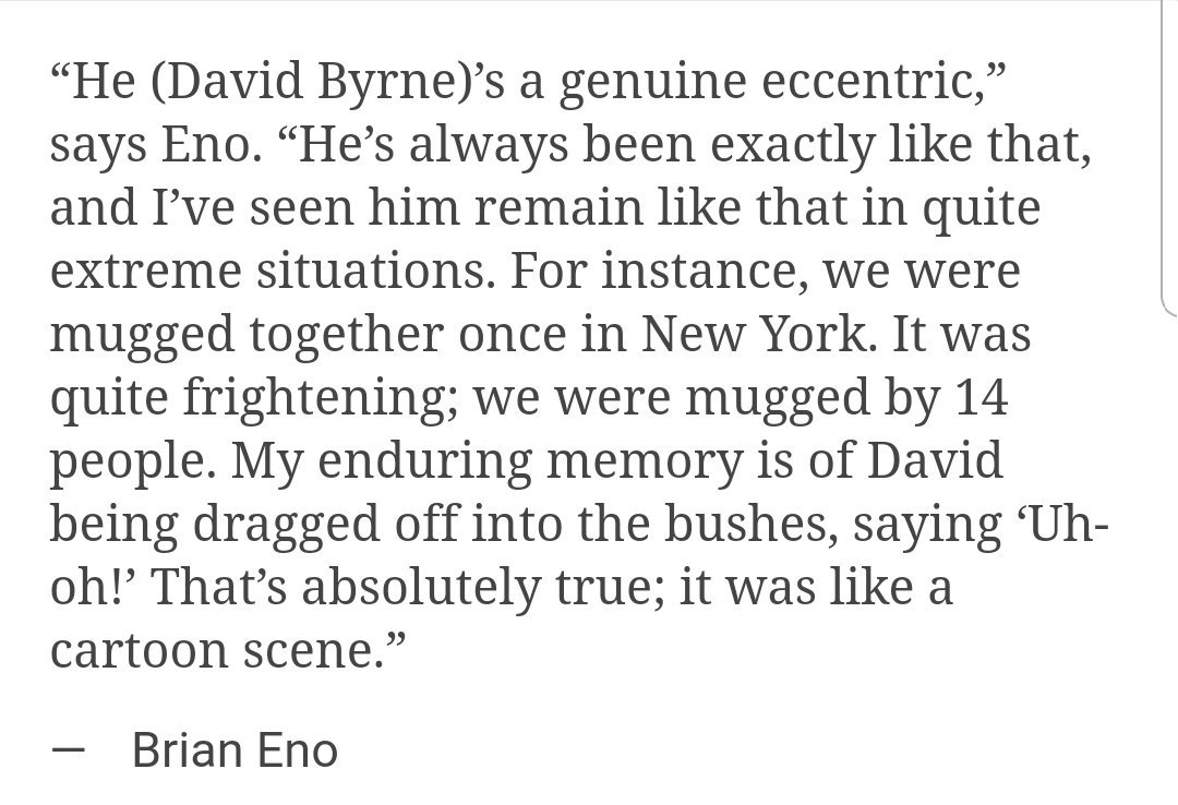 5 David Byrne Quotes About Talking Heads
