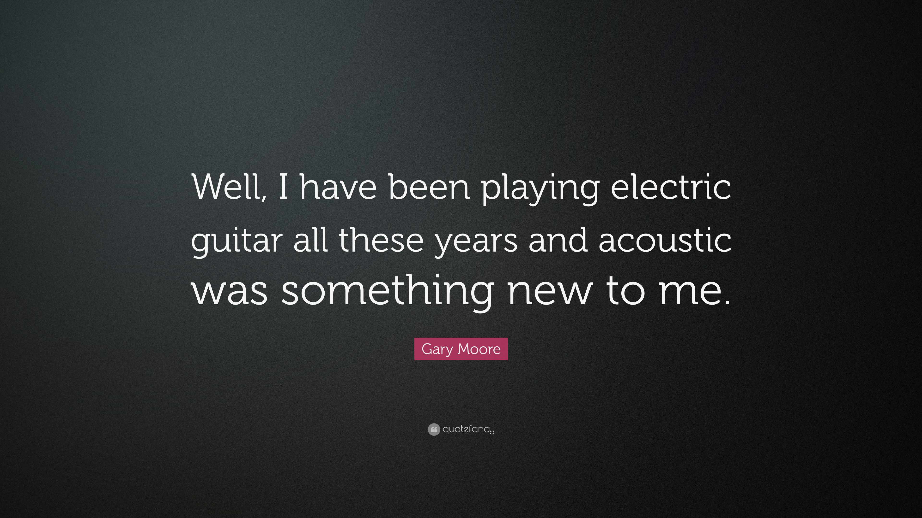 5 Famous Gary Moore Quotes