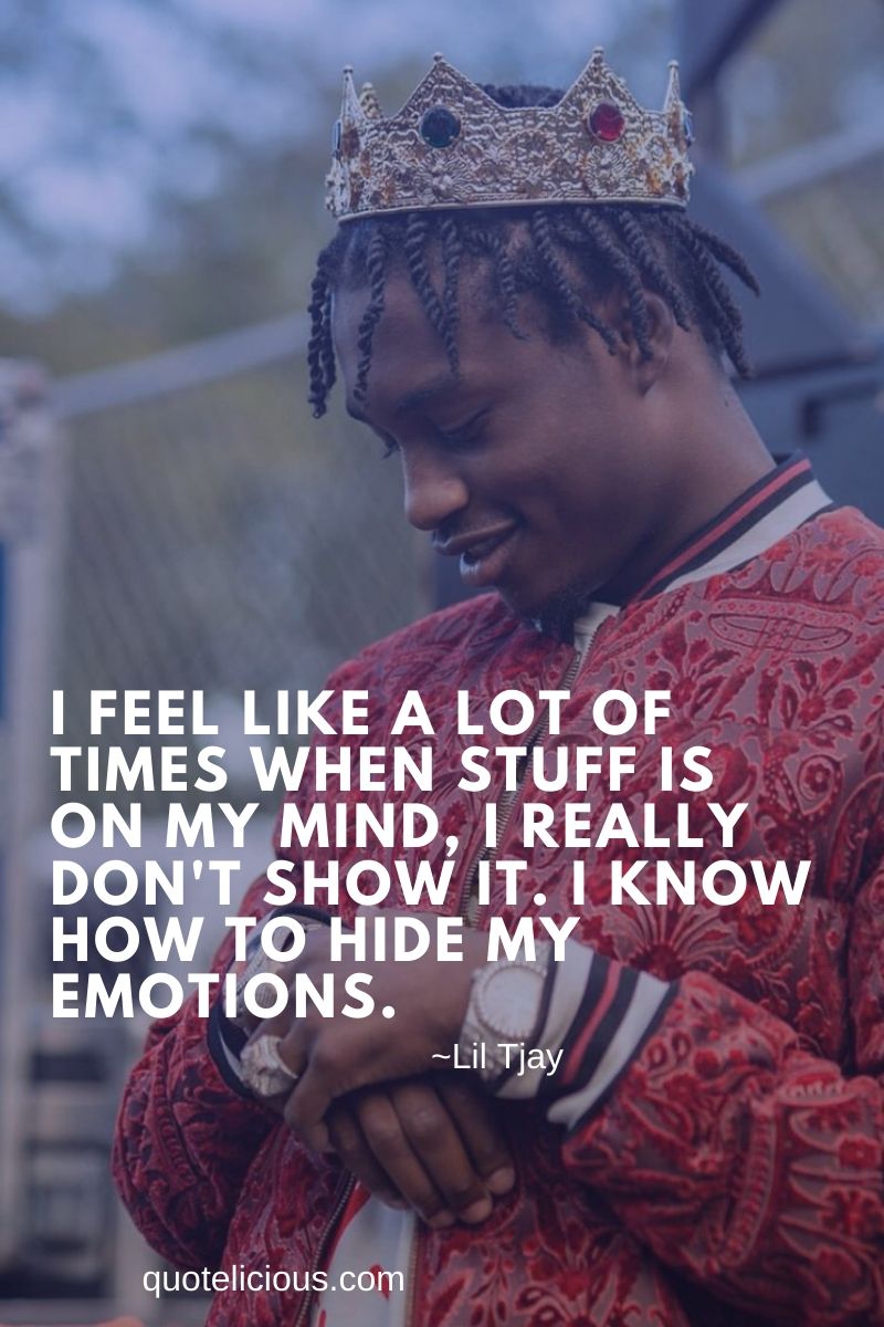 5 Famous Lil Tjay Quotes