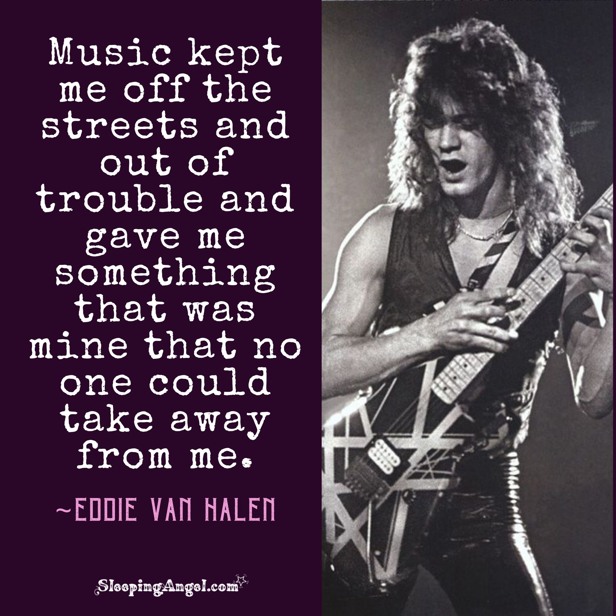 5 Inspirational Eddie Van Halen Quotes