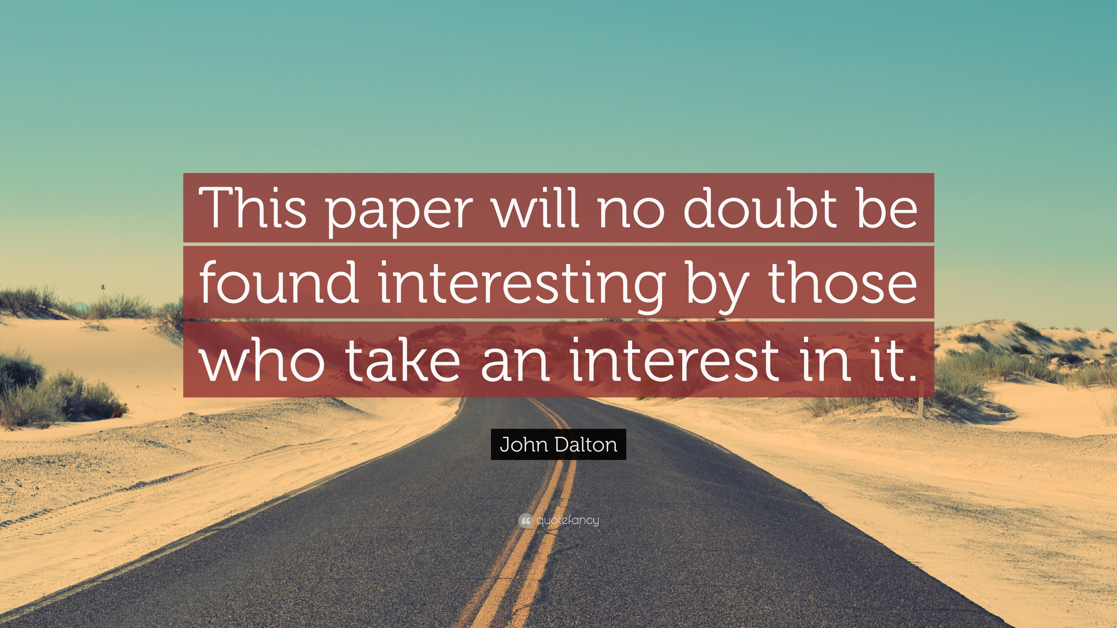 5 Inspirational John Dalton Quotes