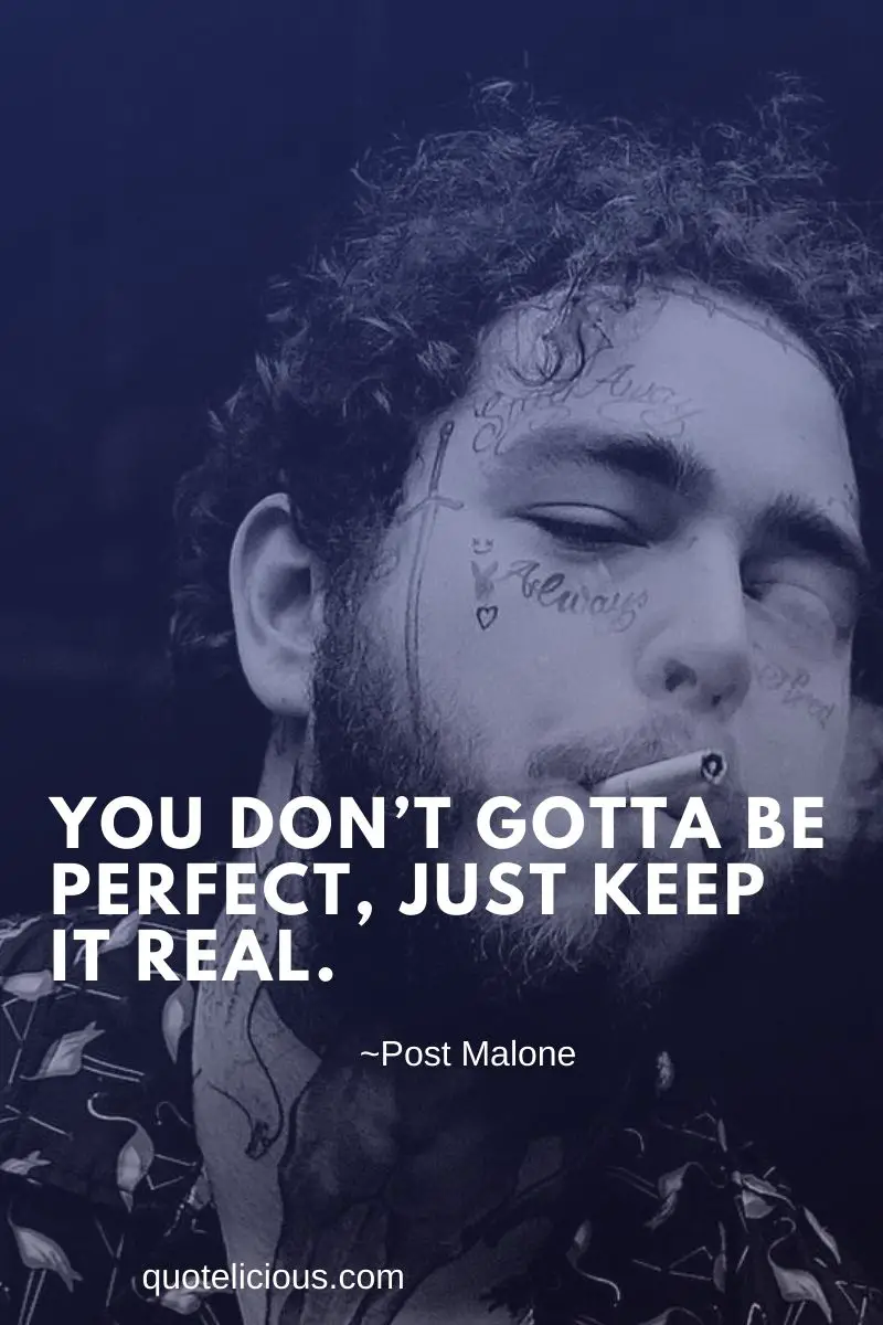 5 Inspirational Post Malone Quotes