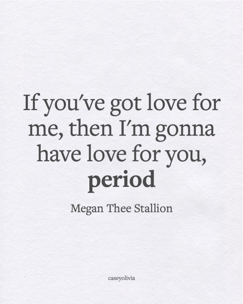 5 Megan Thee Stallion Quotes About Love