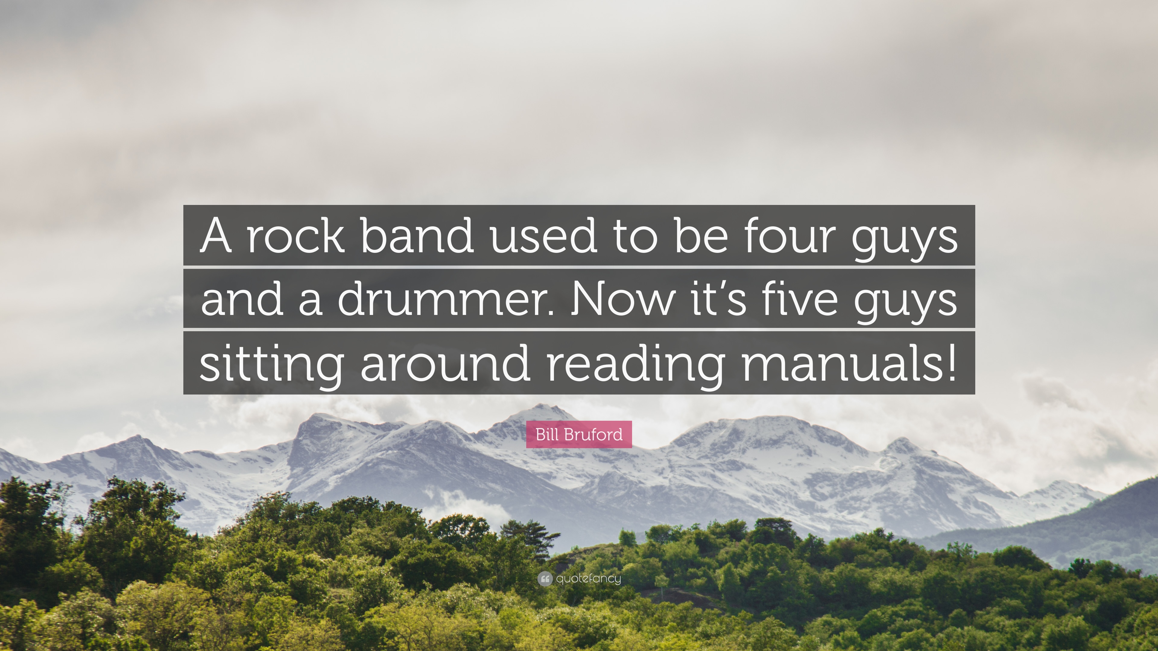 5 Quotes About Bill Bruford