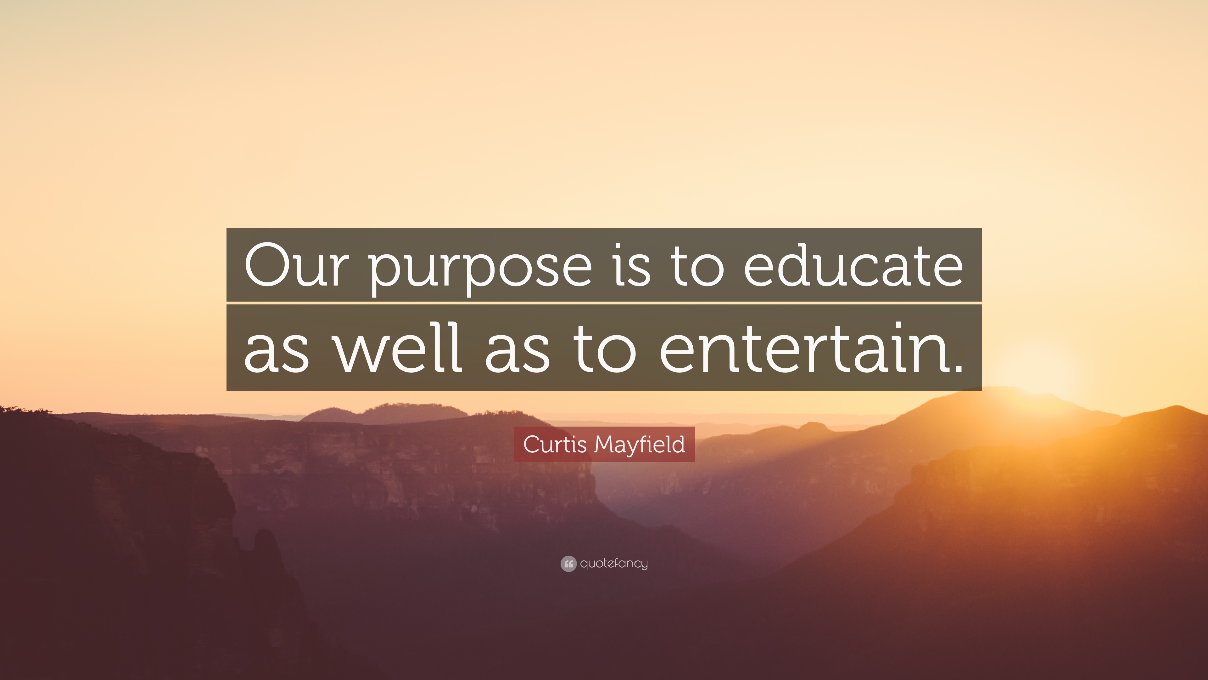 6 Inspirational Curtis Mayfield Quotes