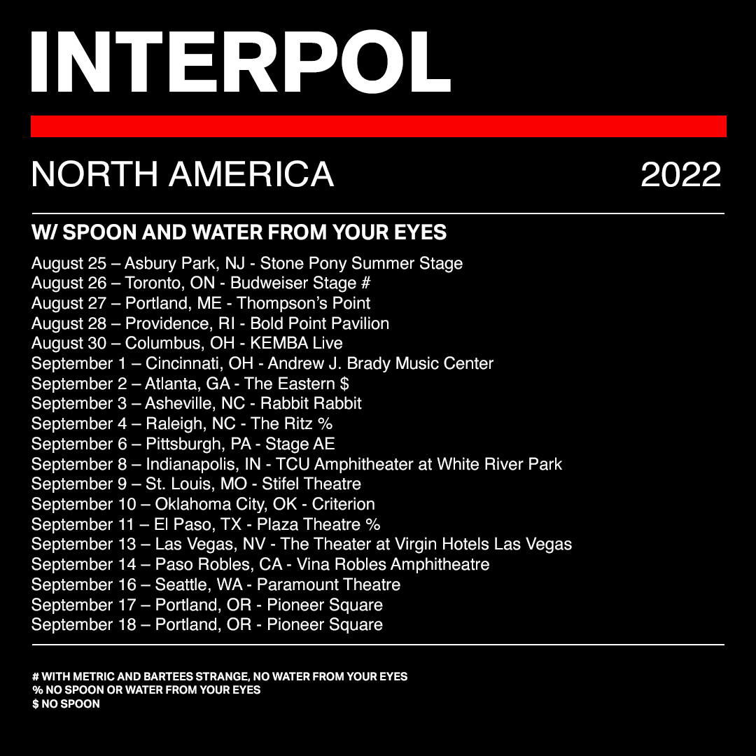 6 Interpol Quotes About Life