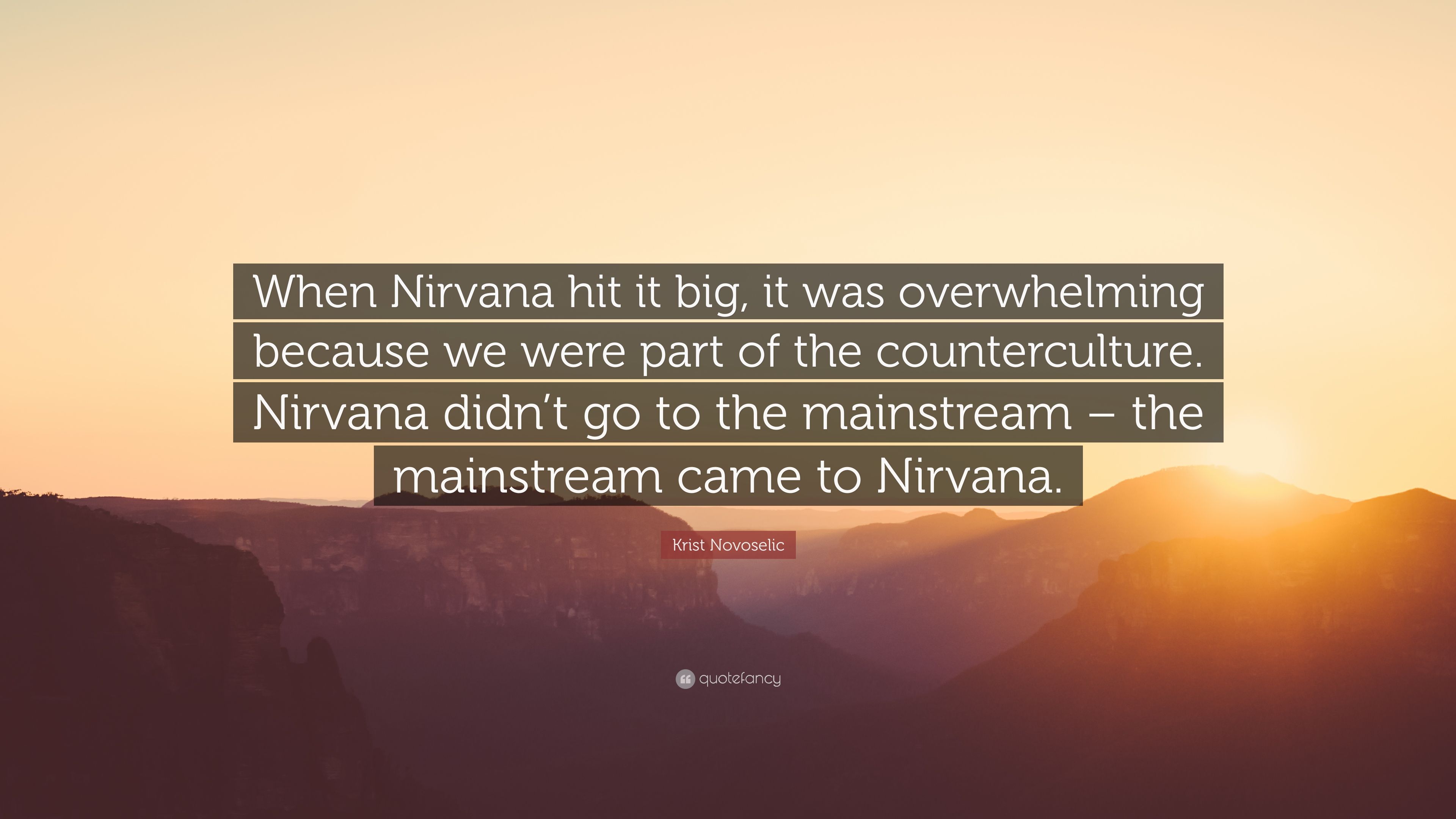 6 Krist Novoselic Quotes About Nirvana