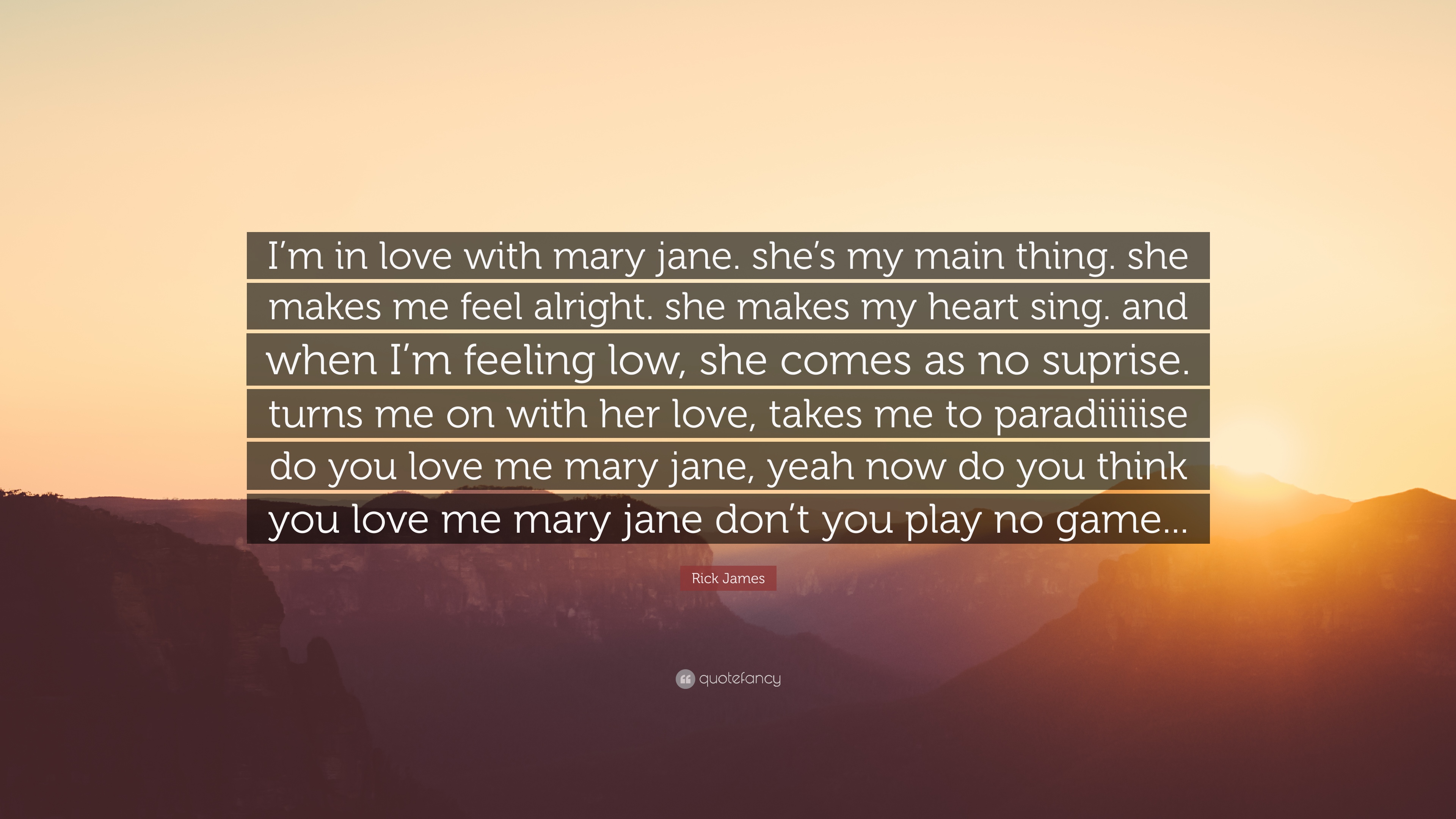 6 Rick James Quotes About Love