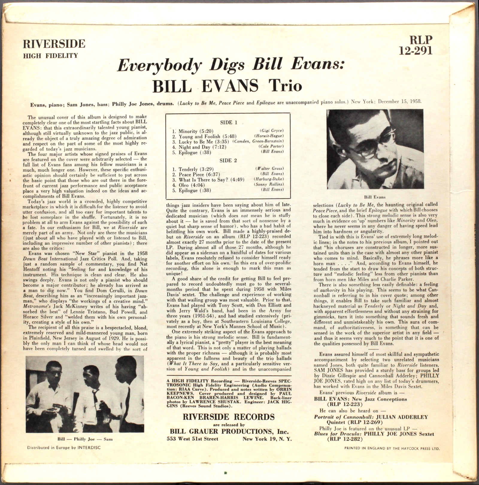 7 Famous Bill Evans Quotes