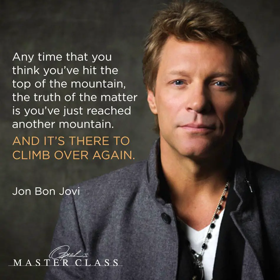 7 Famous Jon Bon Jovi Quotes