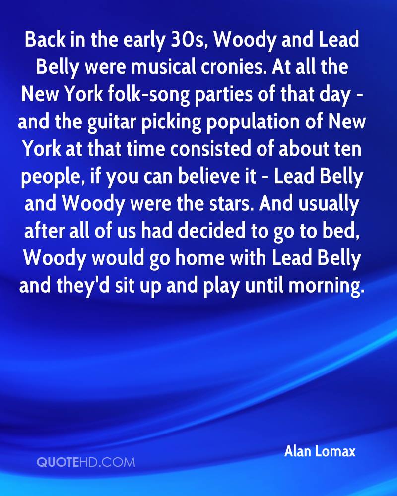 7 Famous Leadbelly Quotes
