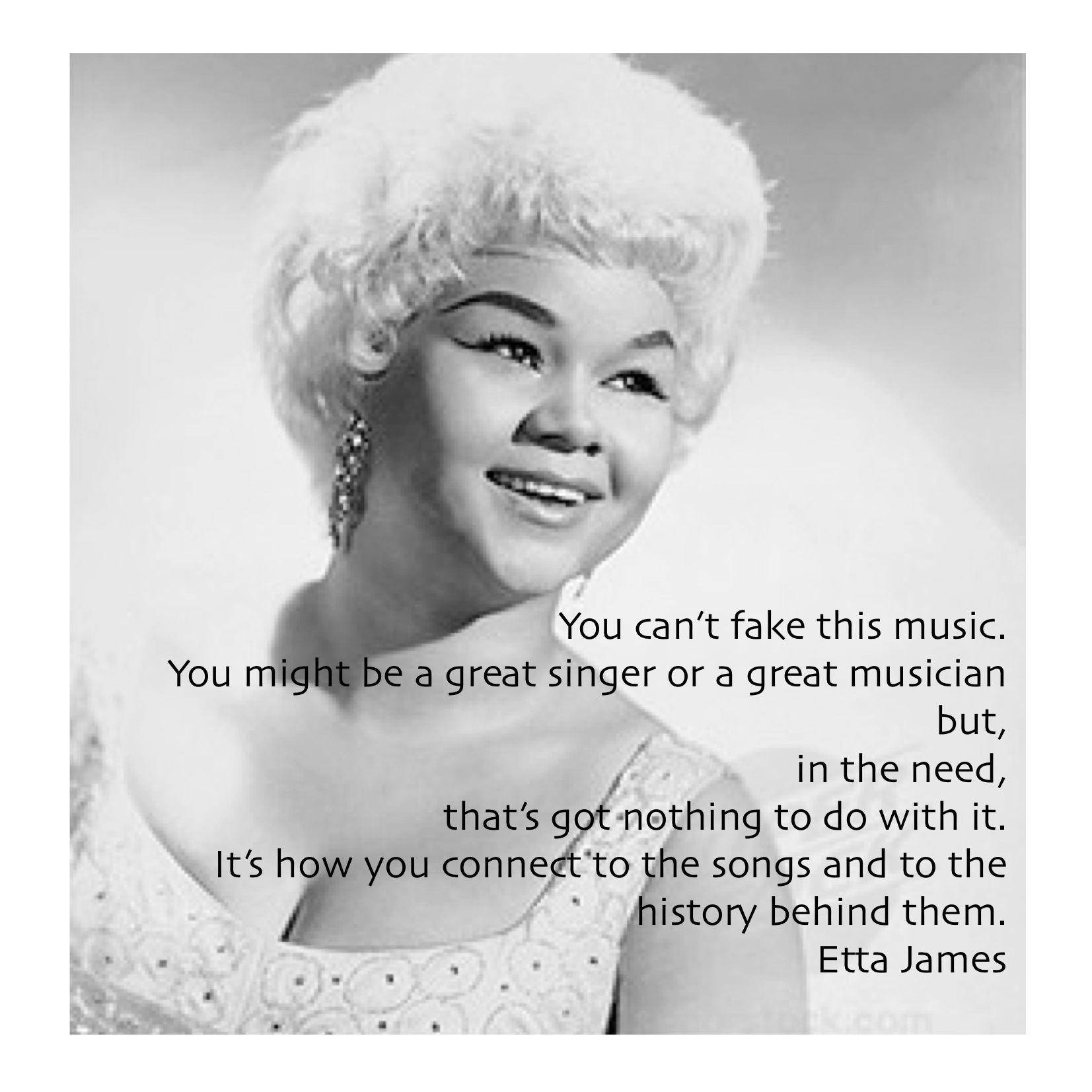 7 Inspirational Etta James Quotes