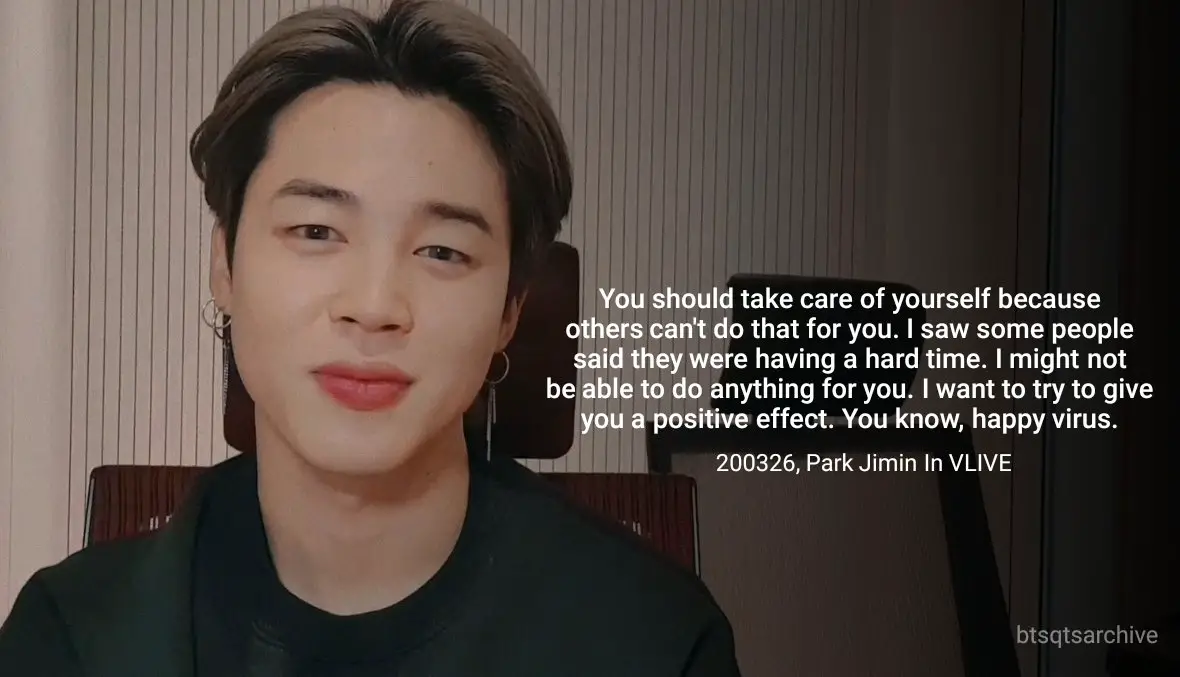 7 Jimin Quotes About Bts