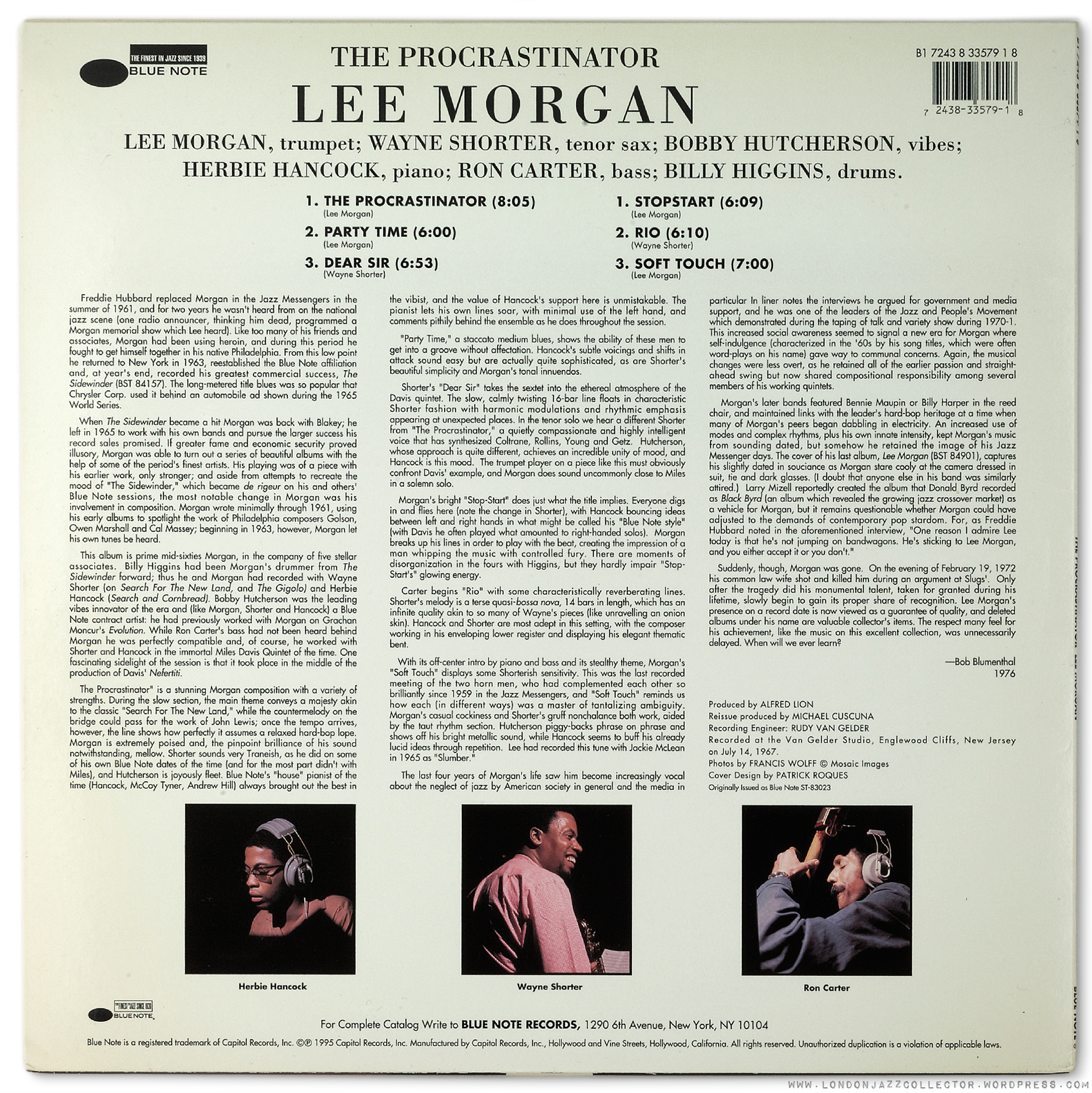 7 Quotes About Lee Morgan