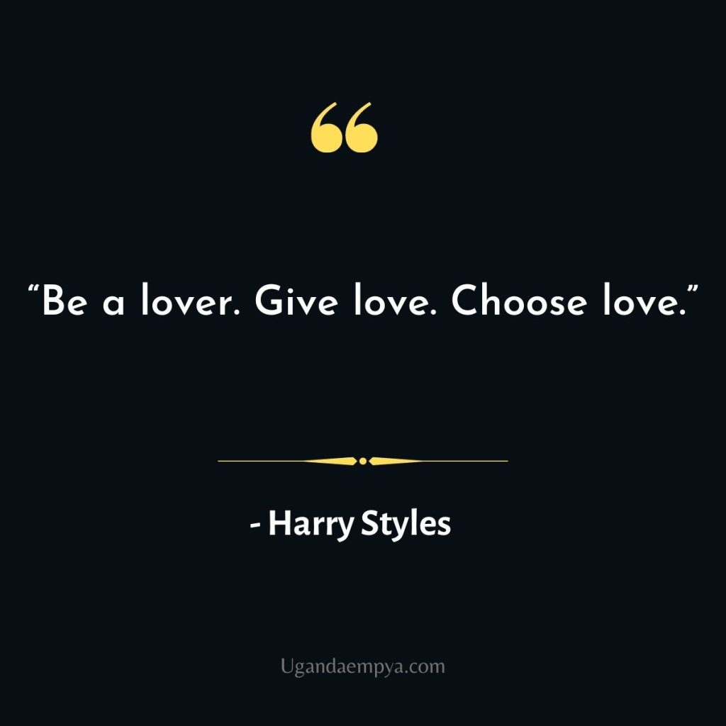 8 Harry Styles Quotes About Love