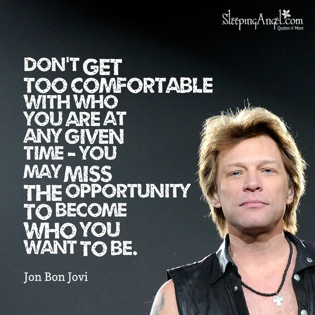 8 Inspirational Jon Bon Jovi Quotes