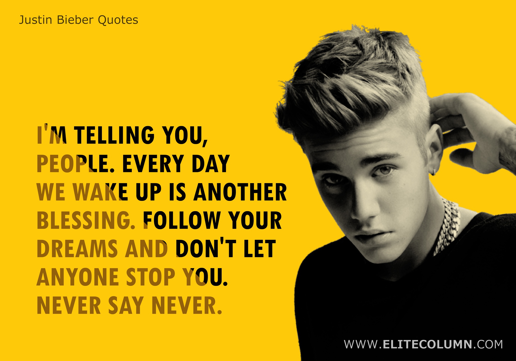 8 Inspirational Justin Bieber Quotes