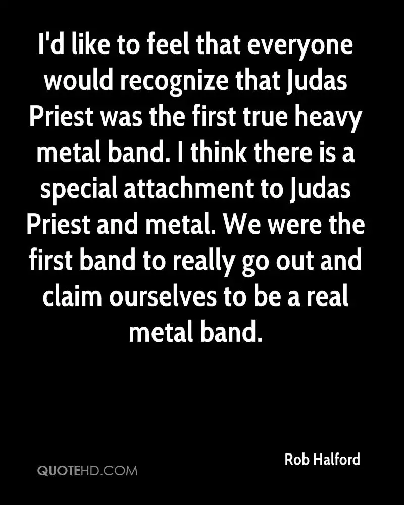 8 Quotes About Judas Priest