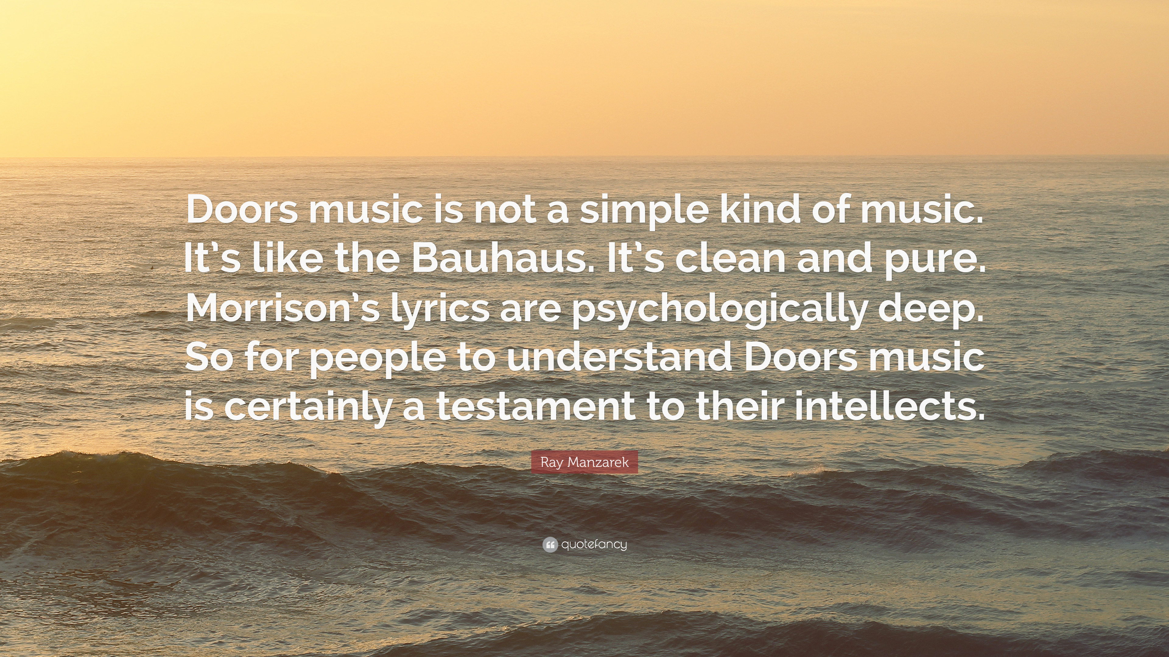 8 Quotes About Ray Manzarek