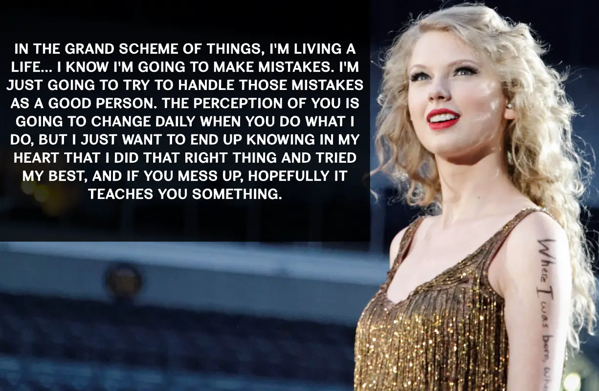 8 Quotes About Taylor Swift