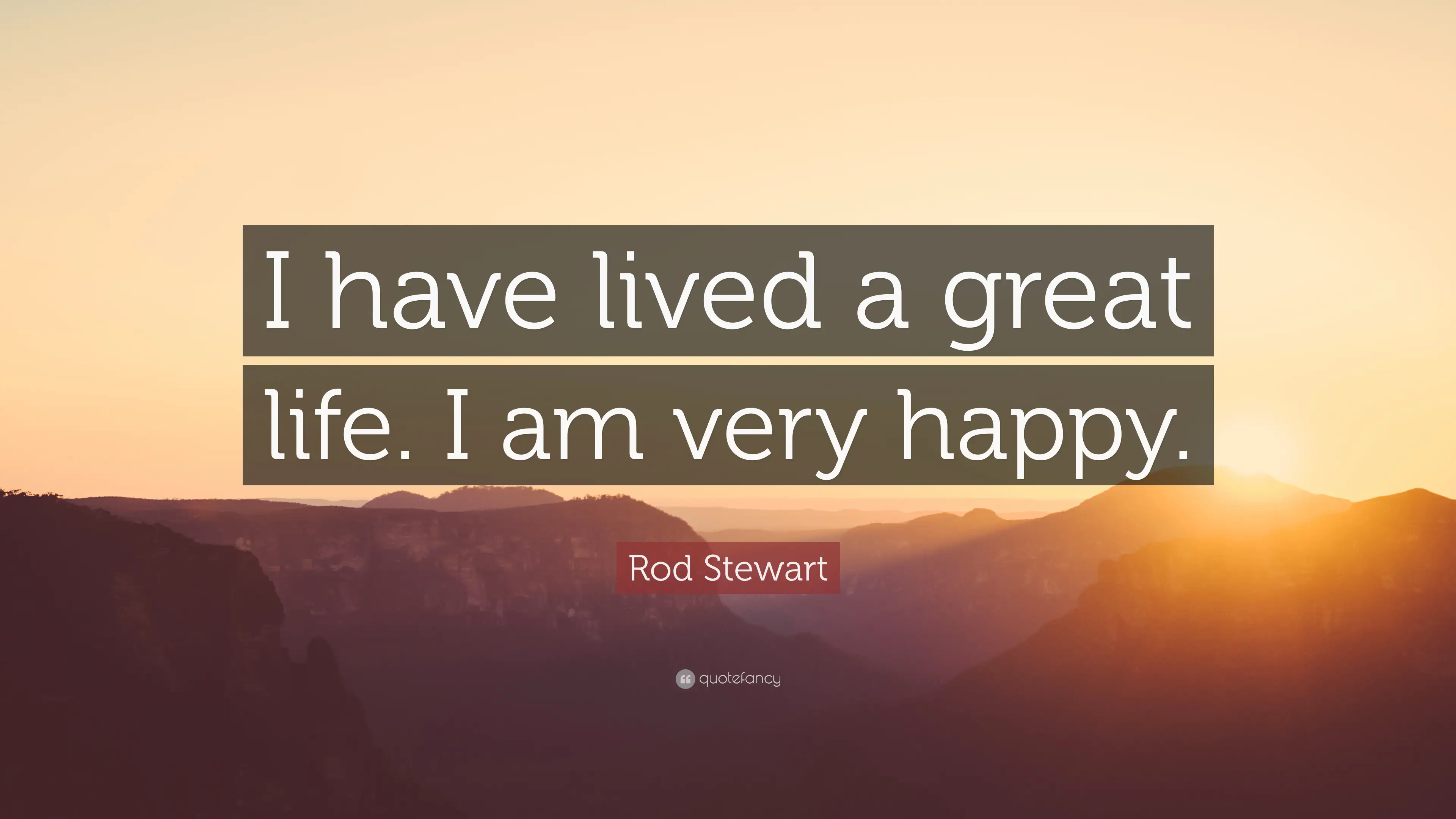 8 Rod Stewart Quotes About Life