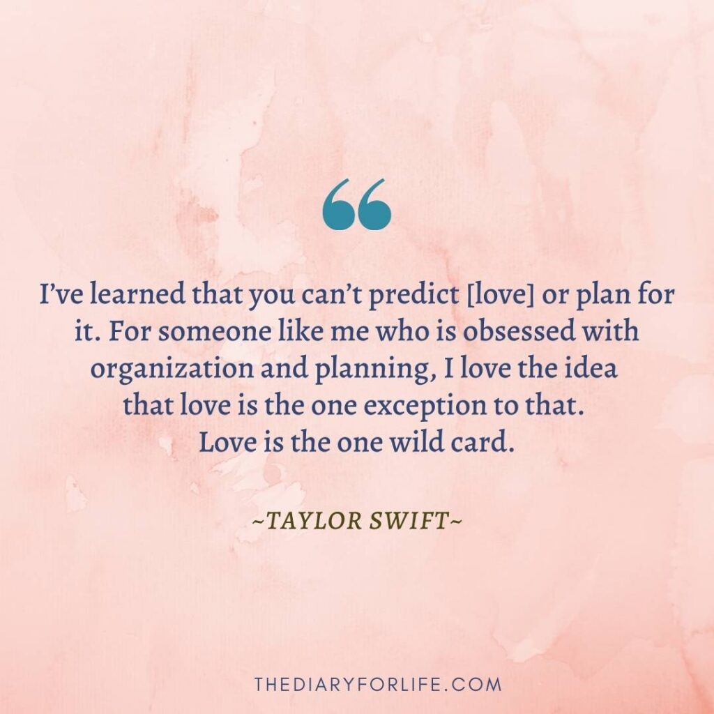 8 Taylor Swift Quotes About Love